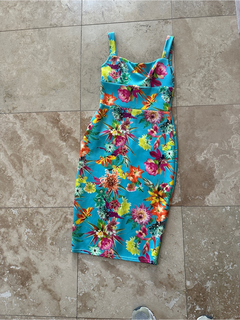 Floral sheath dress